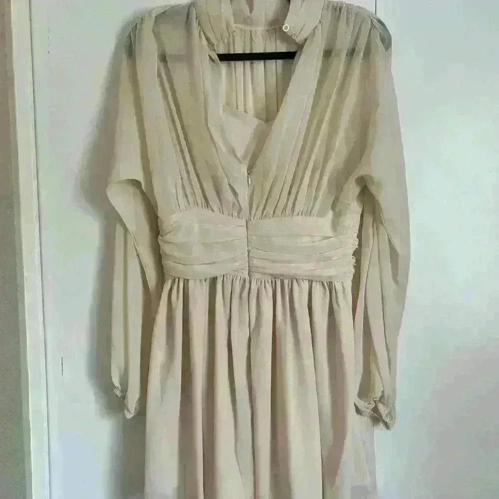 NAT forever, 21 long sleeve flowy  dress - Picture 9 of 9